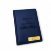Блокнот Щоденник іменний вчителю з гравіюванням Навчати - це покликання, синій матовий - Зображення 2