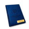 Блокнот Щоденник з гравіюванням СБУ, синій матовий - Зображення 3