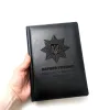 Блокнот Щоденник з гравіюванням "Карний розшук",  чорний глянець - Зображення 4