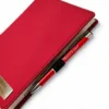Комплект Блокнот та ручка з гравіюванням “Для ведення успішних справ”, червоний матовий Металік - Зображення 3