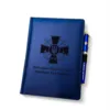 Комплект Блокнот та ручка з гравіюванням ВМСУ, синій матовий - Зображення 3