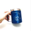 Термокружка з індивідуальним гравіюванням синя - Зображення 3