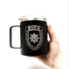 Термокружка з гравіюванням КОРД, чорна - Зображення 2