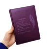 Подарунок для мами - Блокнот Щоденник з гравіюванням, фіолетовий матовий - Зображення 2