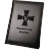 Блокнот Щоденник військовому з гравіюванням Збройні сили України, чорний глянець - Зображення 2