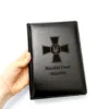 Блокнот Щоденник військовому з гравіюванням Збройні сили України, чорний глянець - Зображення 4