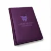 Блокнот Щоденник з гравіюванням "Найкращому стоматологу", фіолетовий матовий - Зображення 3