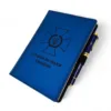 Комплект Блокнот та ручка з гравіюванням СБУ, синій матовий МЕТАЛІК - Зображення 3