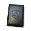 Блокнот Щоденник з гравіюванням герб міста Запоріжжя, чорний глянець - Зображення 2