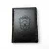 Блокнот Щоденник з гравіюванням герб міста Запоріжжя, чорний глянець - Зображення 5