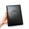 Блокнот Щоденник з гравіюванням герб міста Запоріжжя, чорний глянець - Зображення 6