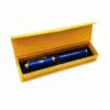 Подарунок чоловіку - Подарункова ручка з гравіюванням “Найкращому чоловіку”, синя в жовтому футлярі на магніті - Зображення 2