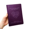 Акція! ДАТОВАНИЙ Блокнот на 2026 рік для вчителя з гравіюванням, фіолетовий матовий - Зображення 2