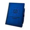 Комплект Блокнот та ручка з гравіюванням "Служба безпеки України", синій матовий МЕТАЛІК - Зображення 2