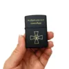 Подарунок командиру - Запальничка Zippo Classic Black Matte з гравіюванням - Зображення 7