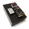 Подарунок чоловіку - Комплект запальничка Zippo Classic Street Chrome з гравіюванням, бензин та дерев'яна подарункова коробка - Зображення 2