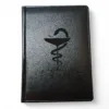 Подарунок лікарю - Блокнот Щоденник з гравіюванням, чорний глянець
