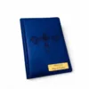 Подарунок для лікаря-гінеколога - Іменний блокнот з гравіюванням, синій матовий - Зображення 2