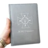 Блокнот Щоденник з гравіюванням ДСНС, сірий глянець - Зображення 2