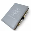 Комплект Блокнот та ручка з гравіюванням ДСНС, сірий глянець - Зображення 2
