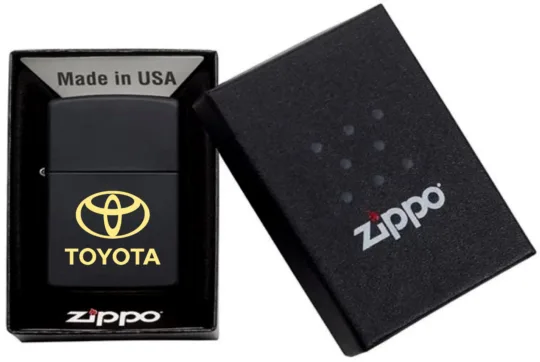 Запальничка Zippo з гравіюванням логотипу Toyota - Зображення 2