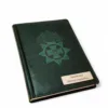 Блокнот Щоденник з гравіюванням НГУ іменний, зелений глянець - Зображення 3