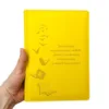 Блокнот Щоденник з гравіюванням для першої вчительки, жовтий матовий - Зображення 3