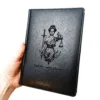Блокнот Щоденник для судді з гравіюванням “Закон – моя зброя”, чорний глянець - Зображення 3