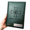 Блокнот Щоденник військовому з гравіюванням «Збройні Сили України», зелений глянець - Зображення 2
