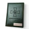 Блокнот Щоденник військовому з гравіюванням «Збройні Сили України», зелений глянець - Зображення 3