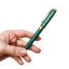 Подарункова ручка з гравіюванням “Дій! Плануй! Досягай!” зелена, в подарунковому футлярі - Зображення 2