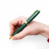 Подарункова ручка з гравіюванням “Дій! Плануй! Досягай!” зелена, в подарунковому футлярі - Зображення 4