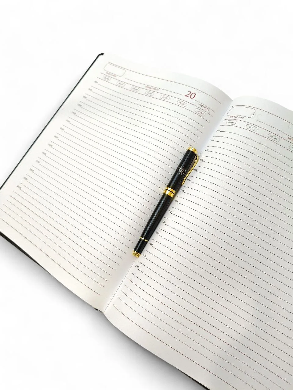 Комплект - Блокнот формат А4 та преміальна ручка з гравіюванням СБУ - Зображення 4