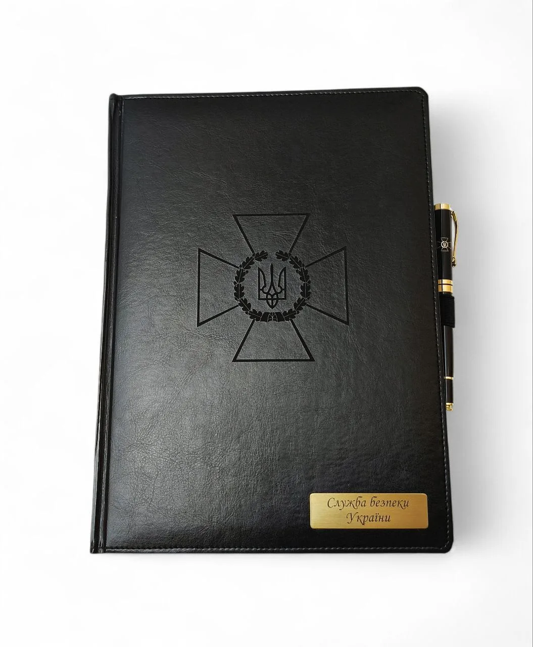 Комплект - Блокнот формат А4 та преміальна ручка з гравіюванням СБУ - Зображення 7