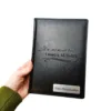 Іменний Блокнот Щоденник з мотивуючим гравіюванням “Ти можеш все, і навіть більше”, чорний глянець - Зображення 2