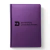 Блокнот Щоденник з логотипом Держпродспоживслужба, фіолетовий матовий Металік
