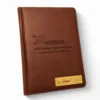 Подарунок для священника - іменний Блокнот Щоденник з гравіюванням, коричневий матовий - Зображення 3