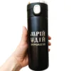 Корпоративний подарунок - Термочашка з мотивуючим гравіюванням "Мрій. Дій. Перемагай.", чорна в подарунковому тубусі - Зображення 2