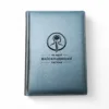 Подарунок лікарю - Блокнот з гравіюванням для невролога, сірий матовий Металік