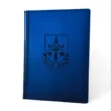 Блокнот Щоденник з гравіюванням емблеми Генеральної прокуратури України, синій Металік - Зображення 5