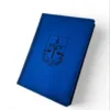 Блокнот Щоденник з гравіюванням емблеми Генеральної прокуратури України, синій Металік - Зображення 3