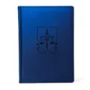 Блокнот Щоденник з гравіюванням емблеми Генеральної прокуратури України, синій Металік - Зображення 6