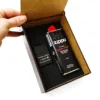 Подарунок коханому - Комплект запальничка Zippo Classic Black Matte з гравіюванням "Сьогодні, завтра, завжди. Я люблю тебе!", бензин та дерев'яна подарункова коробка - Зображення 3