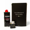 Подарунок коханому - Комплект запальничка Zippo Classic Black Matte з гравіюванням "Сьогодні, завтра, завжди. Я люблю тебе!", бензин та дерев'яна подарункова коробка