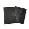 Подарункова коробка для блокнота та ручки з дизайном СБУ, чорна - Зображення 2