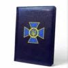 Блокнот СБУ з УФ друком, синій глянець - Зображення 4