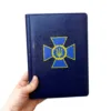 Блокнот СБУ з УФ друком, синій глянець - Зображення 5