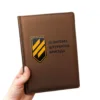 Блокнот 3 Окрема Штурмова Бригада з УФ друком, коричневий матовий Металік - Зображення 3