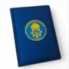 Блокнот НГУ з УФ друком, синій матовий Металік - Зображення 4