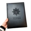 Блокнот А4 з гравіюванням "Національна поліція" в преміальній подарунковій коробці на магніті з УФ друком - Зображення 3